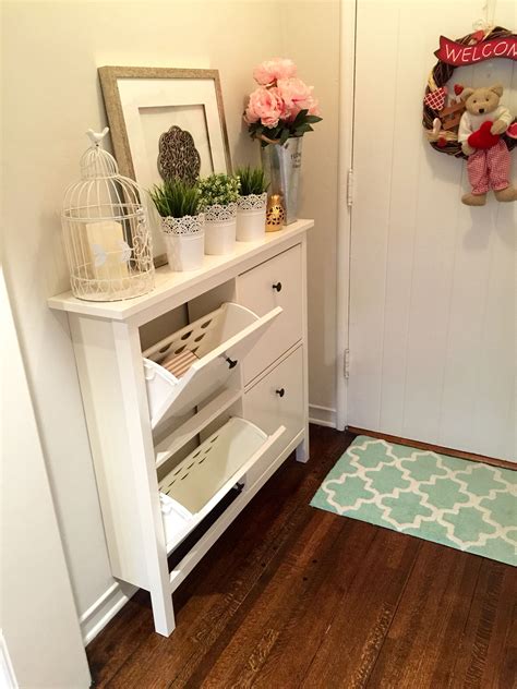 small hallway shoe storage ideas.